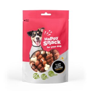 הפי סנאק עצמות סידן בציפוי בקר