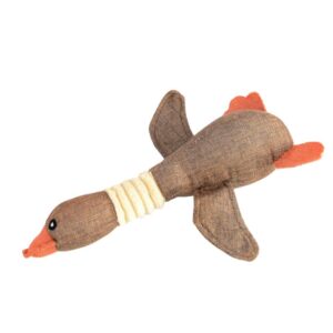 צעצוע לכלב בובת צפצפה 32 ס"מ - ברווזון מכוער חום