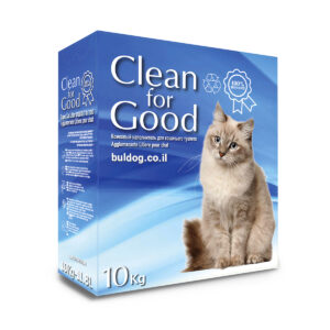 חול מתגבש פרימיום - קלין פור גוד קרטון 11.8 ליטר לבנדר