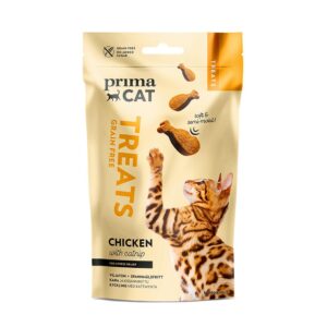 חטיף לחתול פרימה קט סופטי עוף - קטניפ 50 גרם