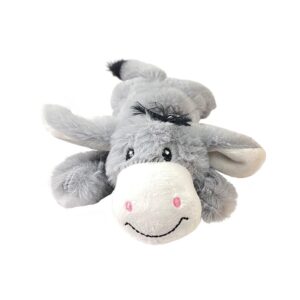 בובה נמתחת לכלב חמור אפור 30 ס"מ