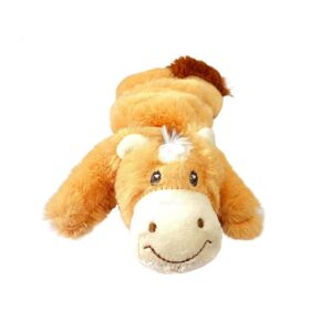 בובה נמתחת לכלב סוס חום 30 ס"מ