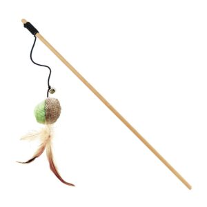 חכה לחתול - כדור יוטה ירוק