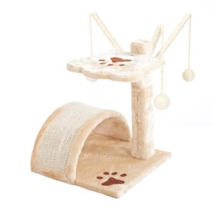 מתקן גירוד לחתול RN1105 עם חכות - 59 סמ