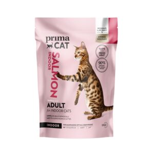 פרימה קט מתכון סלמון ועוף לחתול בית - בוגר 1.4 קג