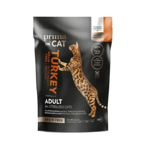 פרימה קט ללא דגנים מתכון הודו ואפונה - סטרלייזד 1.4 קג