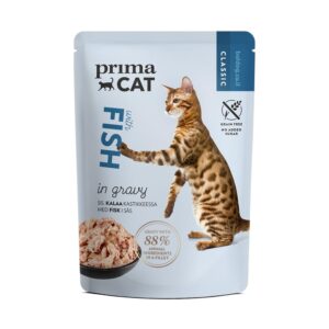 פרימה קט נתחי בשר דגים ברוטב 85 גרם