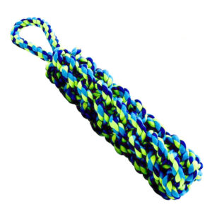 צעצוע דנטלי חבל קלוע 56 ס"מ (20 בקרטון)